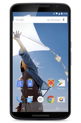 Mobile nu Motorola NEXUS 6 64 Go BLEU - Smartphone Darty