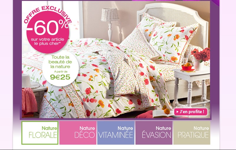 Soldes Francoise Saget - Soldes Linge de Maison Francoise Saget jusqu'à -60%