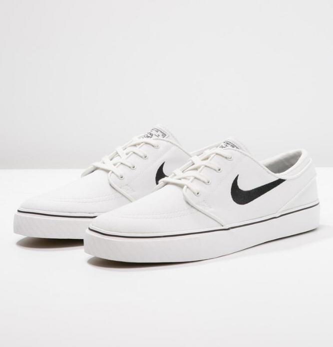 Nike SB ZOOM STEFAN JANOSKI Baskets basses summit white/black, Baskets Femme Zalando