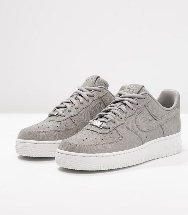 Nike Sportswear AIR FORCE 1 '07 PREMIUM Baskets basses medium grey/offwhite, Baskets Femme Zalando