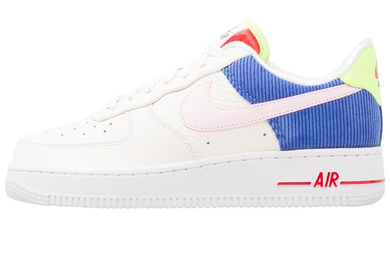 Nike Sportswear AIR FORCE 1 Baskets basses sail/arctic pink/racer blue