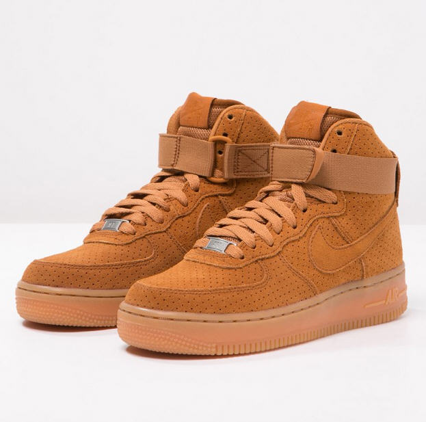 Nike Sportswear AIR FORCE 1 Baskets montantes tawny - Baskets Femme Zalando