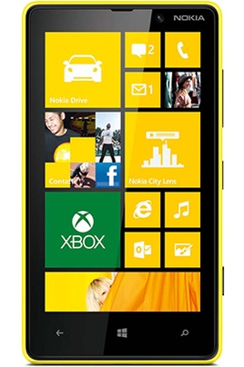 Soldes Mobile Darty, Mobile nu Nokia LUMIA 820 JAUNE
