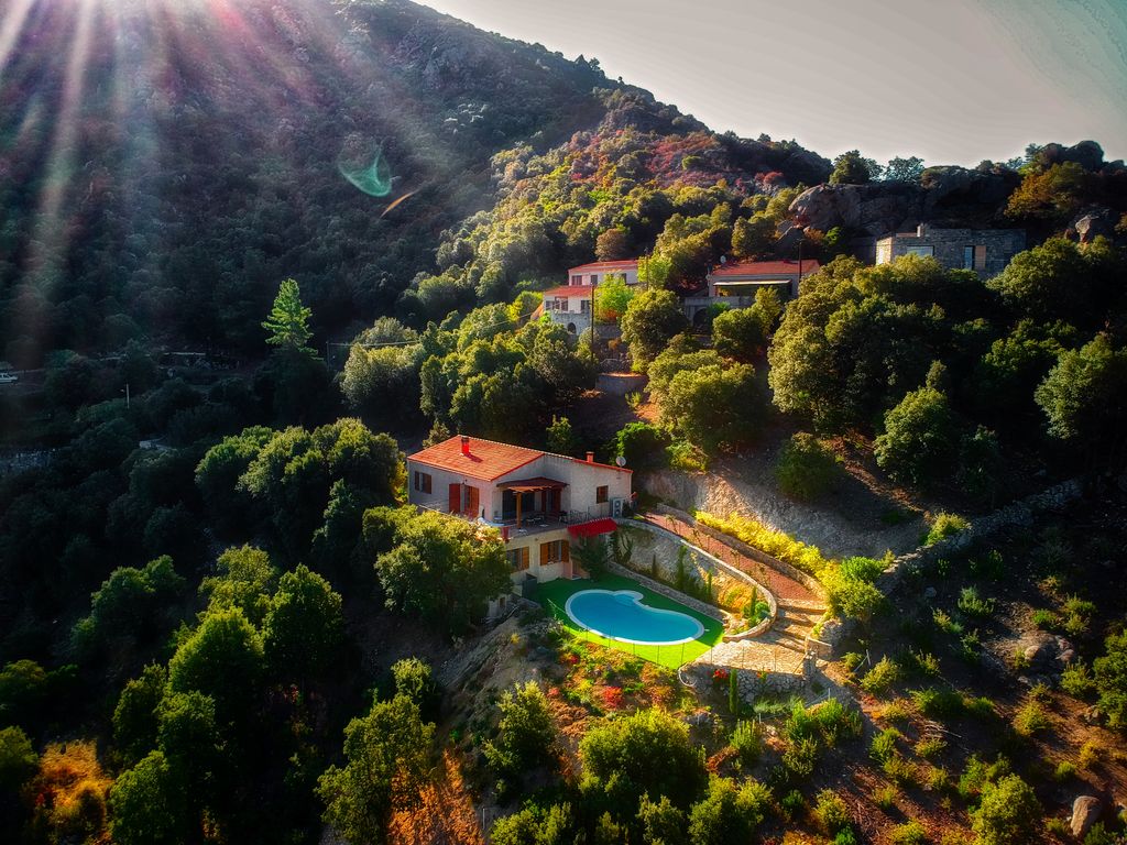 Abritel Location Corse Urtaca - Balagne Villa spacieuse entre mer et montagne avec piscine chauffée