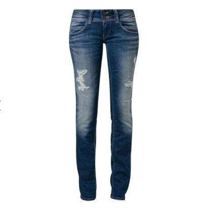 Pepe Jeans VENUS Jean slim bleu - Soldes Jeans Femme Zalando