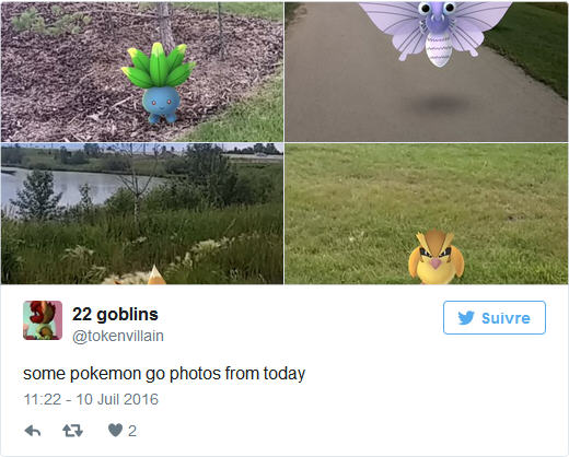 Tout l’Internet est en train de chercher des Pokémon