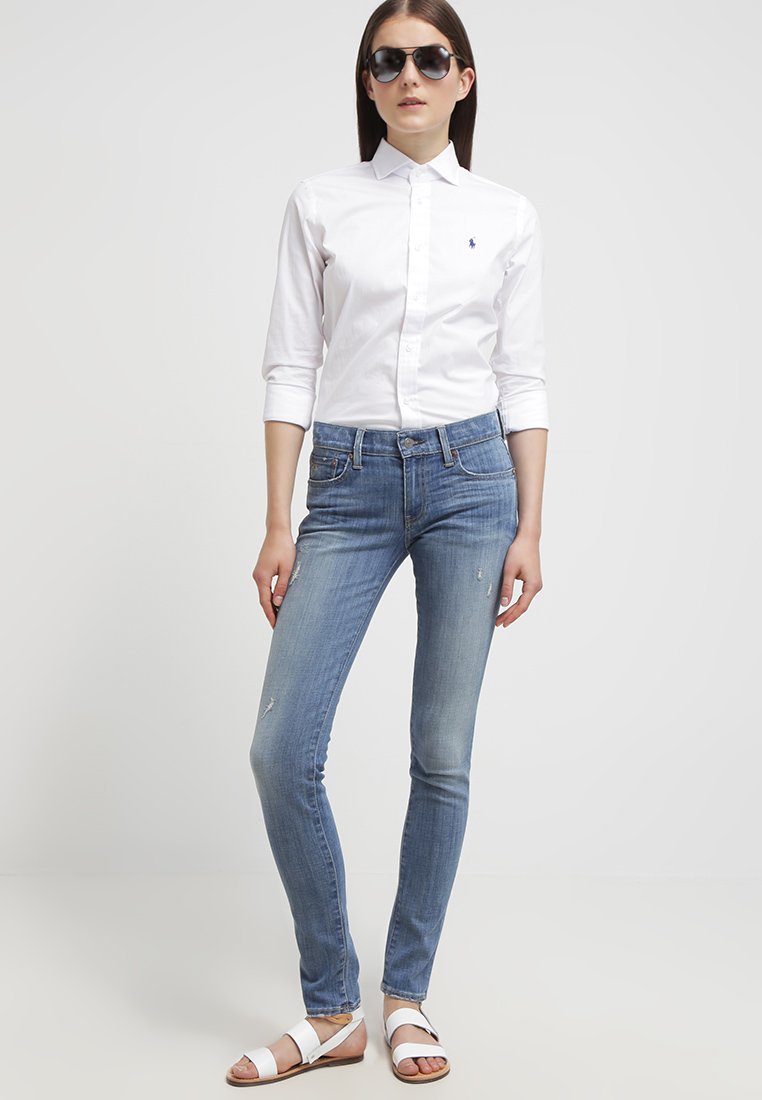 Polo Ralph Lauren TOMPKINS SKINNY DENIM Jean slim, Jeans Femme Zalando