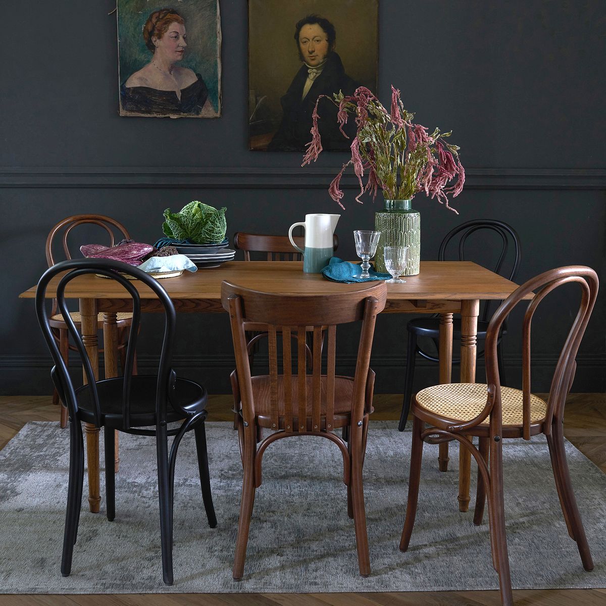 Table à manger/console Almée à rabats Noyer La Redoute Interieurs