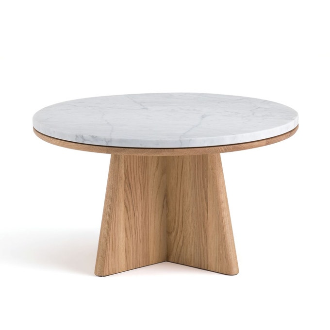 Table basse ronde Échos design E. Gallina