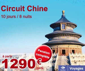 Circuits Voyages Carrefour - Circuit Chine Shanghaï - Xian - Pékin 1 290,00 Euros