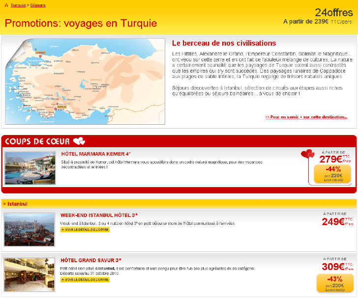 MARMARA Voyages Vacances pas cher et Promotion - Marmara Spécial Turquie Réducion - 41 % sur votre voyage