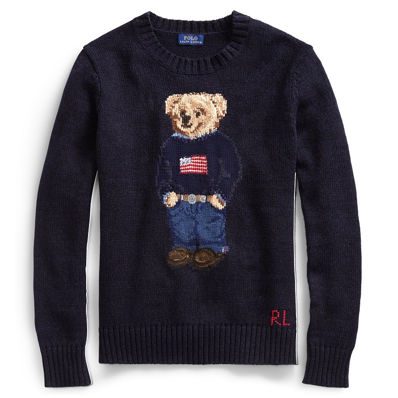 Pull Polo Bear en coton et lin Polo Ralph Lauren pour Femme