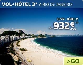 Vol + Hôtel 3* à Rio de Janeiro
