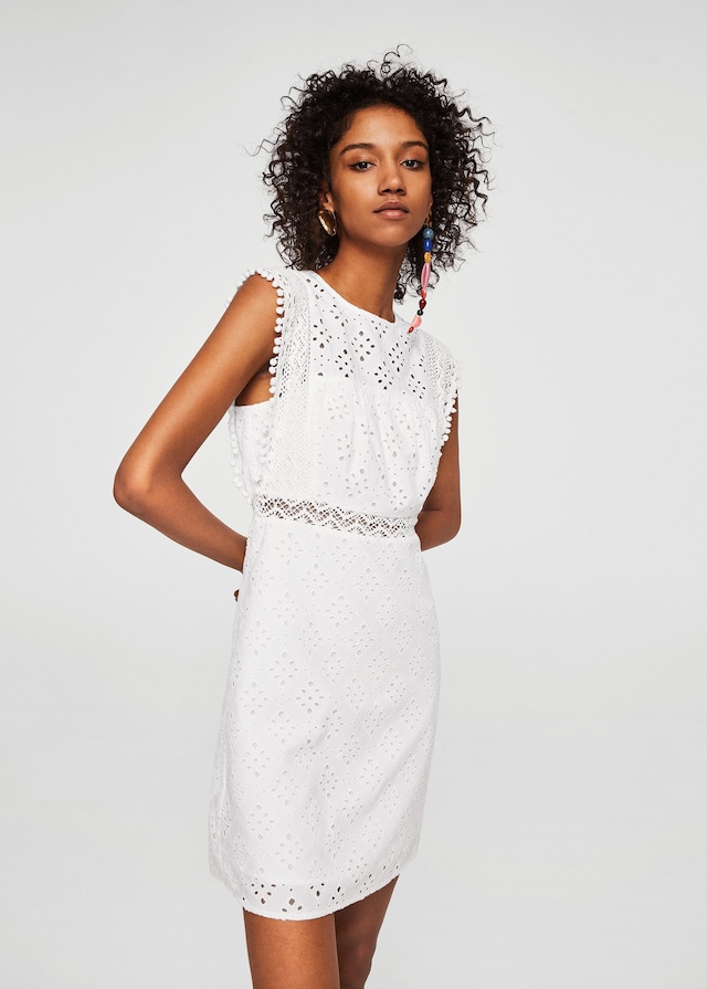 Mango BELA Robe d'été white