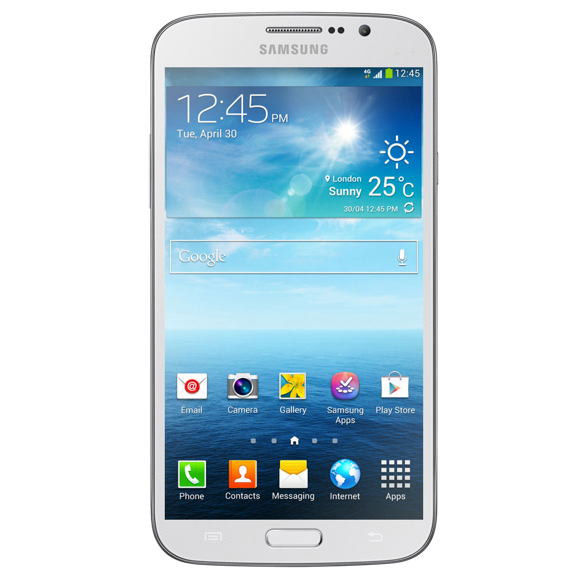 SAMSUNG Galaxy Mega 6.3 GT-i9205 Blanc - Smartphone Mistergooddeal