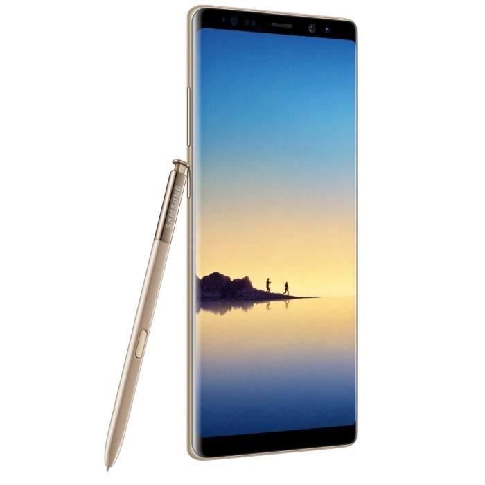 Samsung Galaxy Note8 Or pas cher - Soldes Smartphone Cdiscount