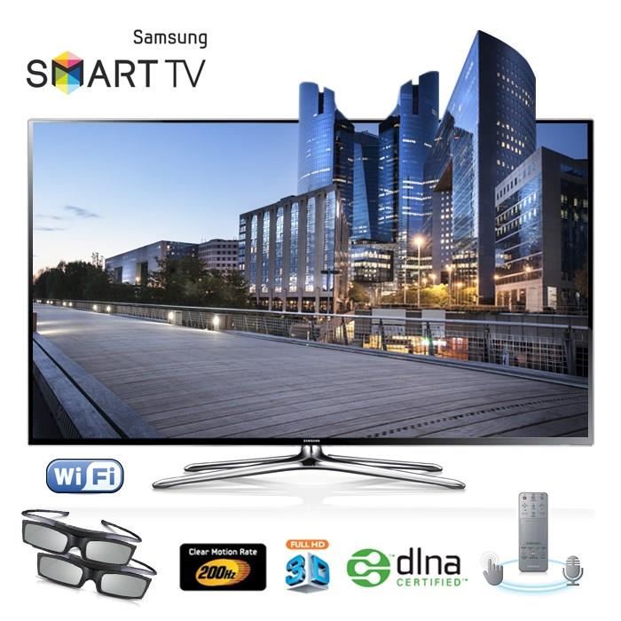 SAMSUNG UE46F6400 LED TV 3D Smart TV - Téléviseur Led Cdiscount
