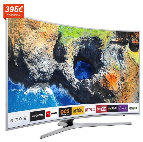 SAMSUNG UE49MU6505 TV LED UHD Incurvée 123cm