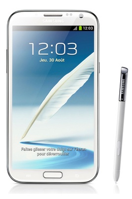 Mobile Darty - Mobile nu Samsung GALAXY NOTE2 BLANC
