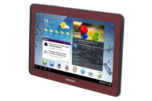 Tablette Darty, Tablette tactile Samsung Galaxy Tab 2 10.1 16Go Rouge GT-P5110GRAXEF