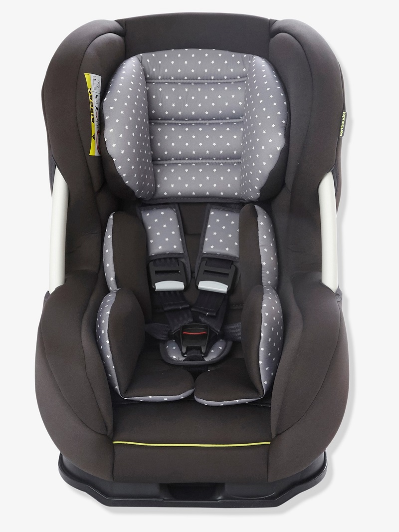 Siège-auto groupe 0/1 VERTBAUDET Safesit iSize + Isofix gris foncé