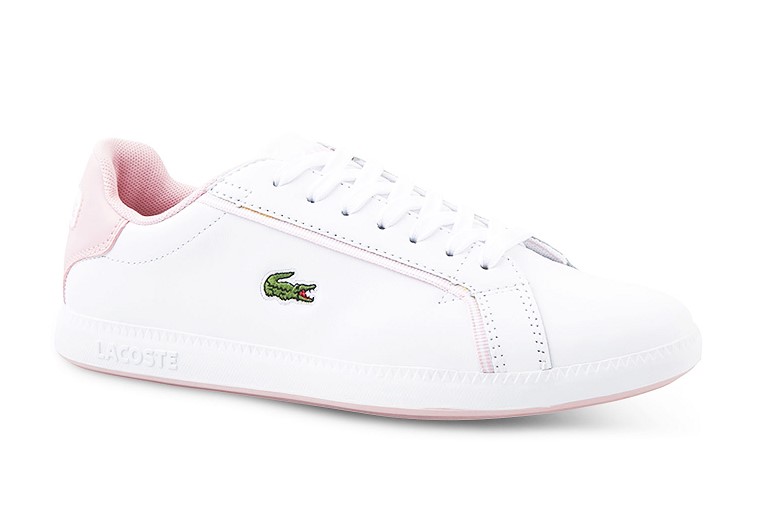 Sneakers Graduate Lacoste en cuir bicolore