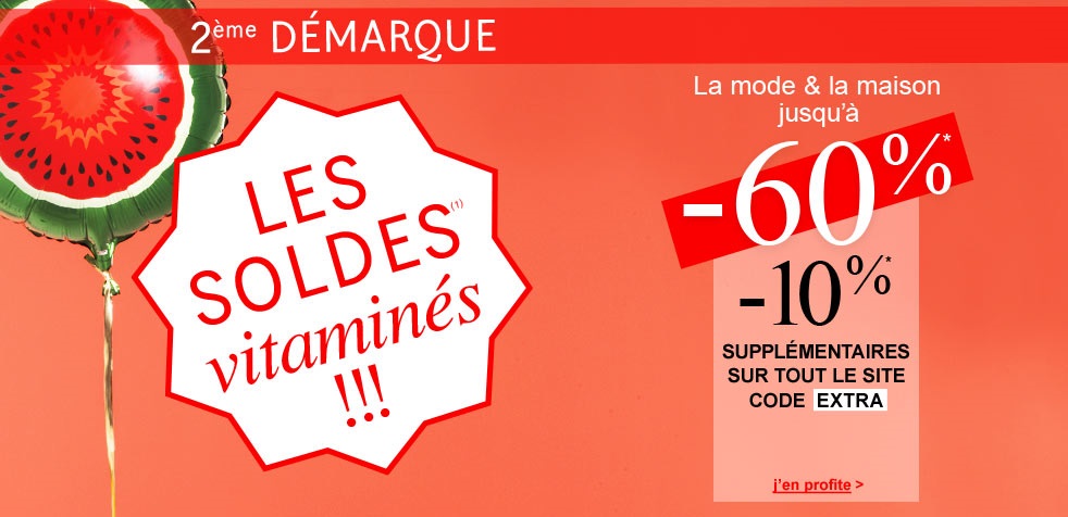 Soldes La Redoute 2e demarque - Soldes LaRedoute bons plans shopping -70% sur tout le catalogue La Redoute