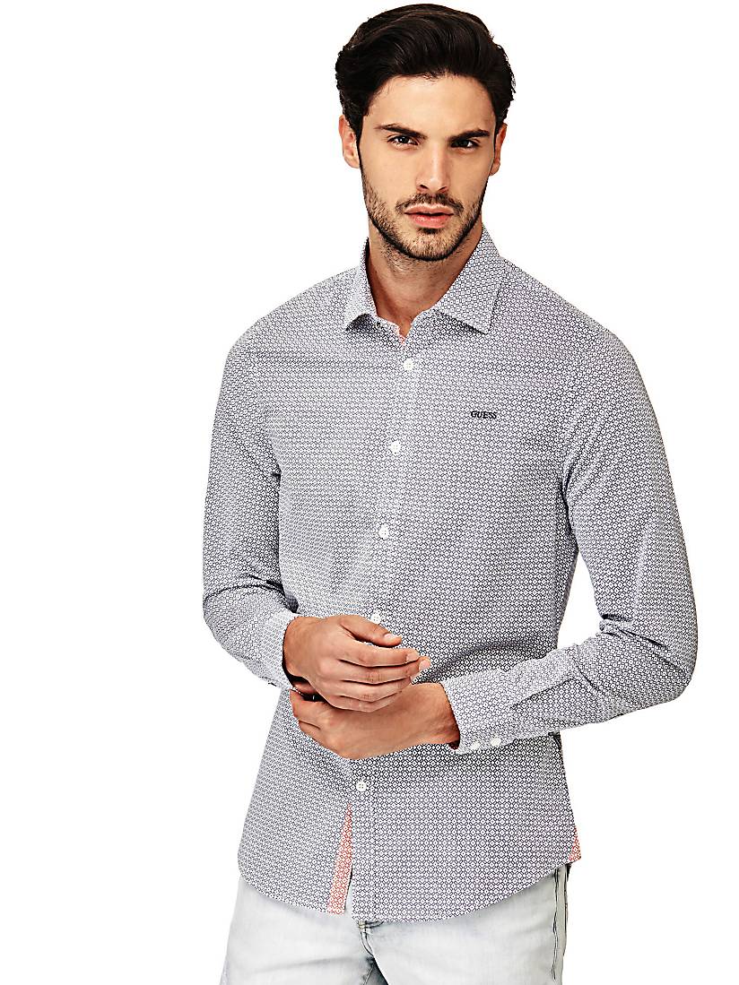 CHEMISE MICRO-MOTIF Guess