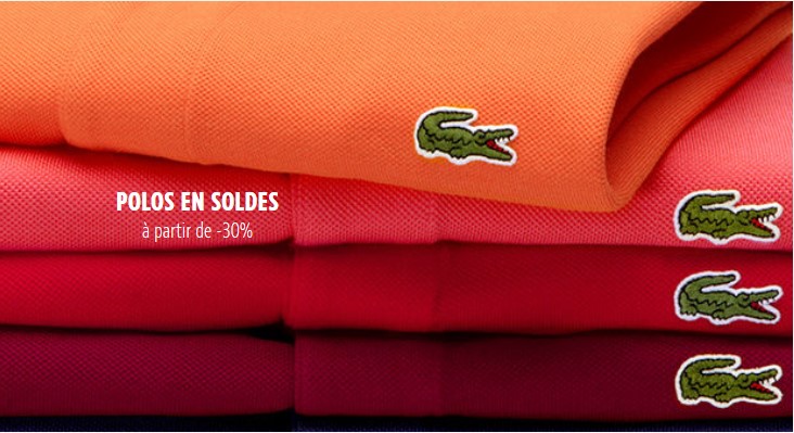 Soldes Polos Lacoste 