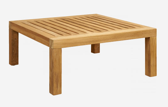 Soldes Table basse Habitat - TIEK Table basse carré en teck