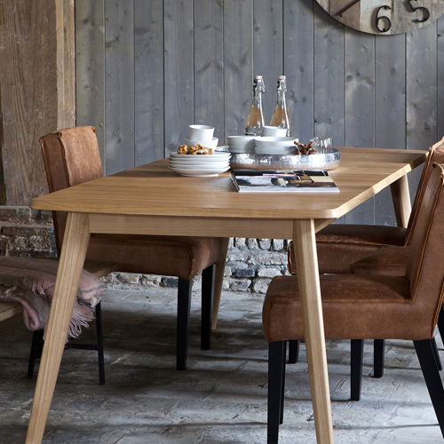 Table à manger rectangulaire Oxford en bois - Table Decoclico