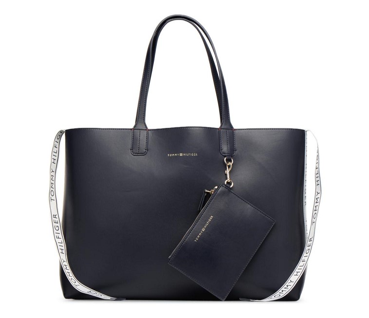 Tommy Hilfiger ICONIC TOMMY TOTE REVERSIBLE Bleu