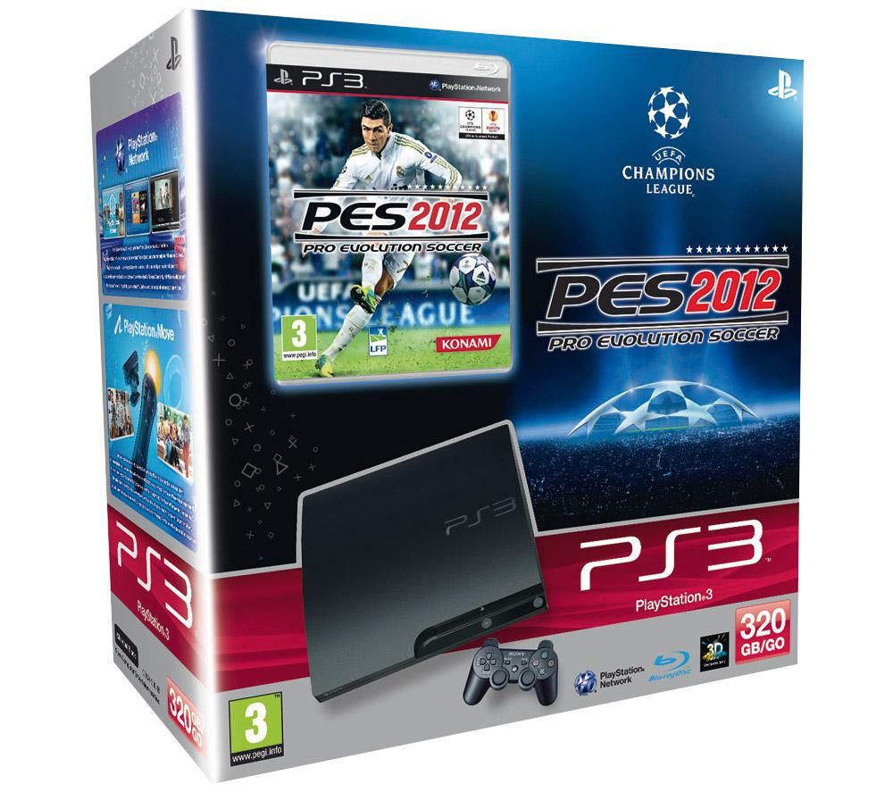Consoles PS3 Carrefour - Console PS3 Slim 320 Go + PES 2012 [PS3] SONY COMPUTER