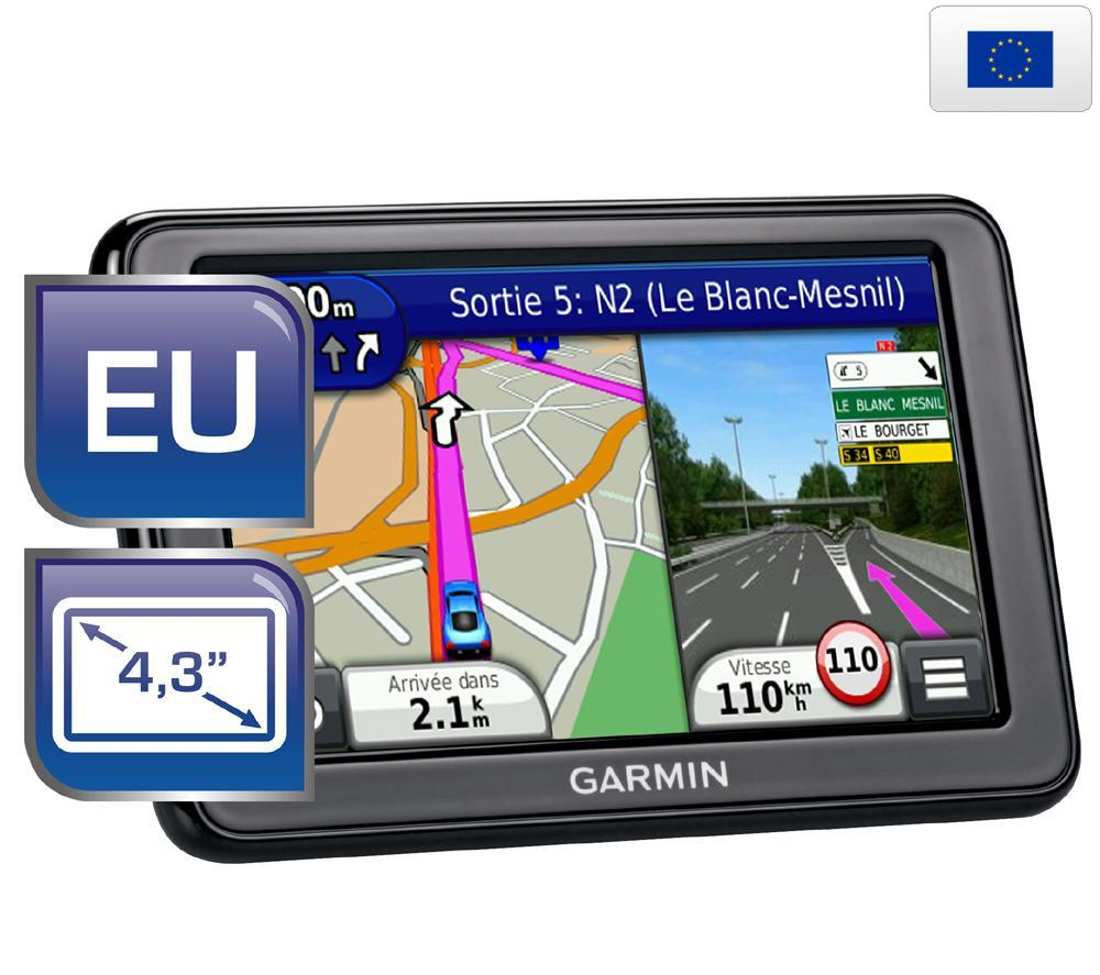 GPS Carrefour - GARMIN GPS nüvi 2545 Europe prix 121,10 euros