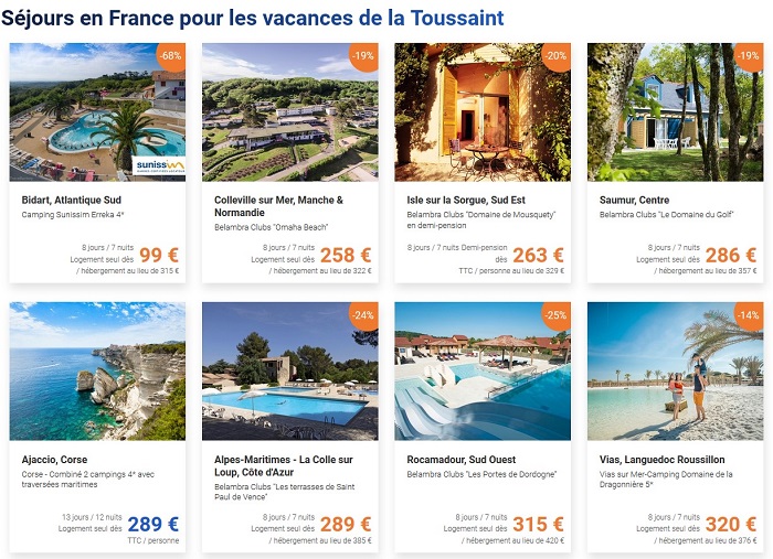 Où partir pour les vacances de la Toussaint 2019 ? Idées de voyages - Carrefour Voyages