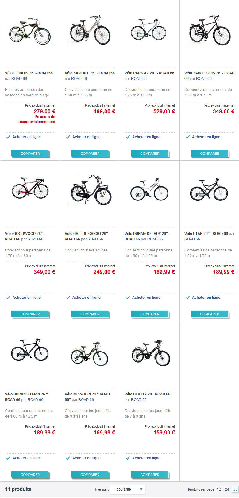 Vélo Adulte Carrefour