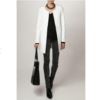 manteau blanc zalando