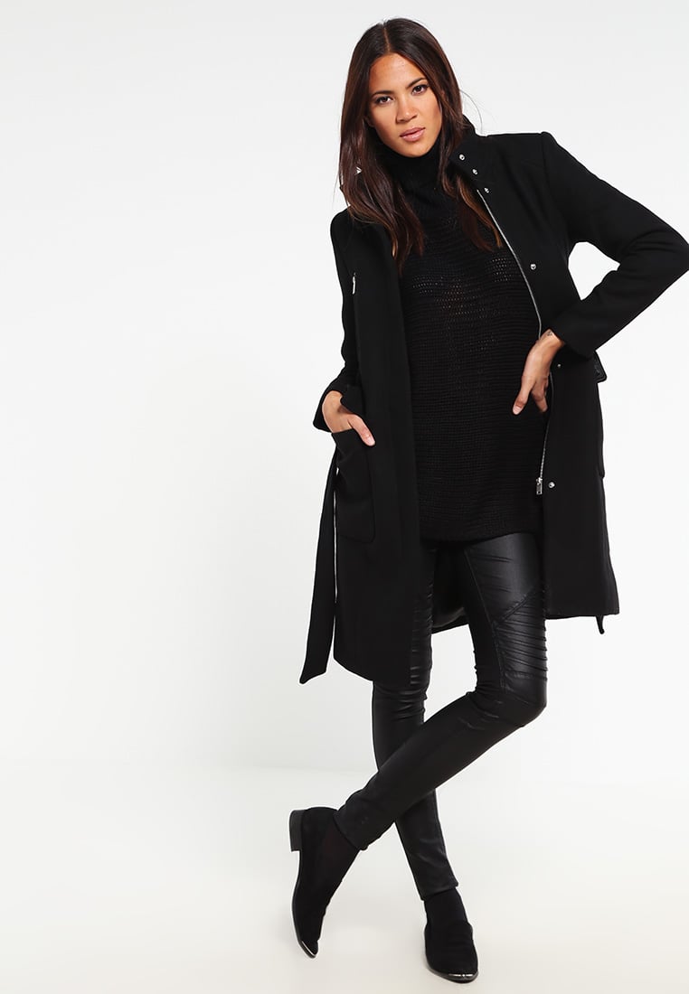 manteau noir vero moda