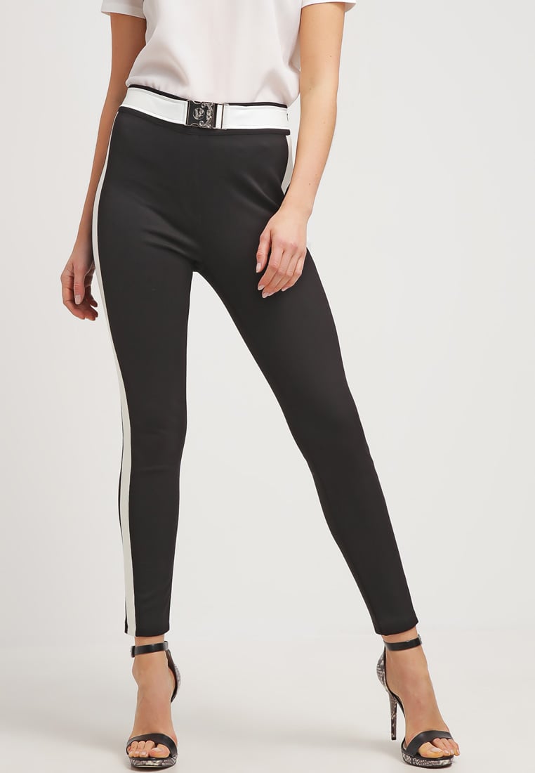 Versace Jeans Leggings black/white - Leggings Femme Zalando