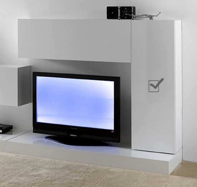 Meuble TV AchatDesign - Meuble tv design VERTICAL-L