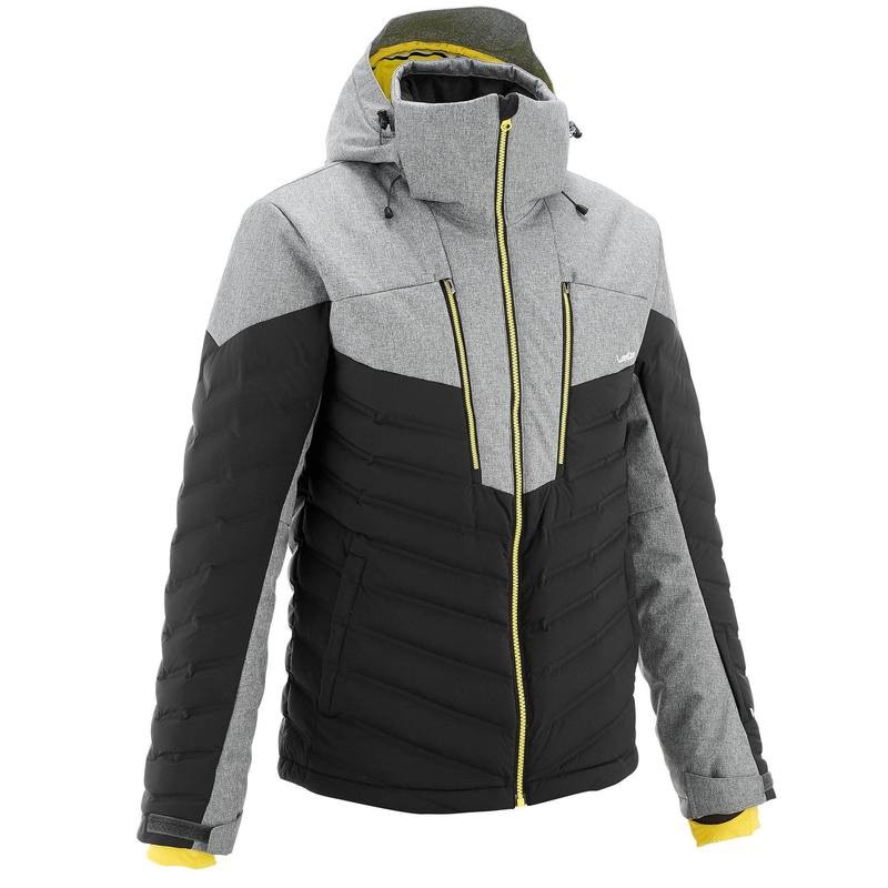 VESTE SKI HOMME SKI-P JKT 900 WARM H GRISE