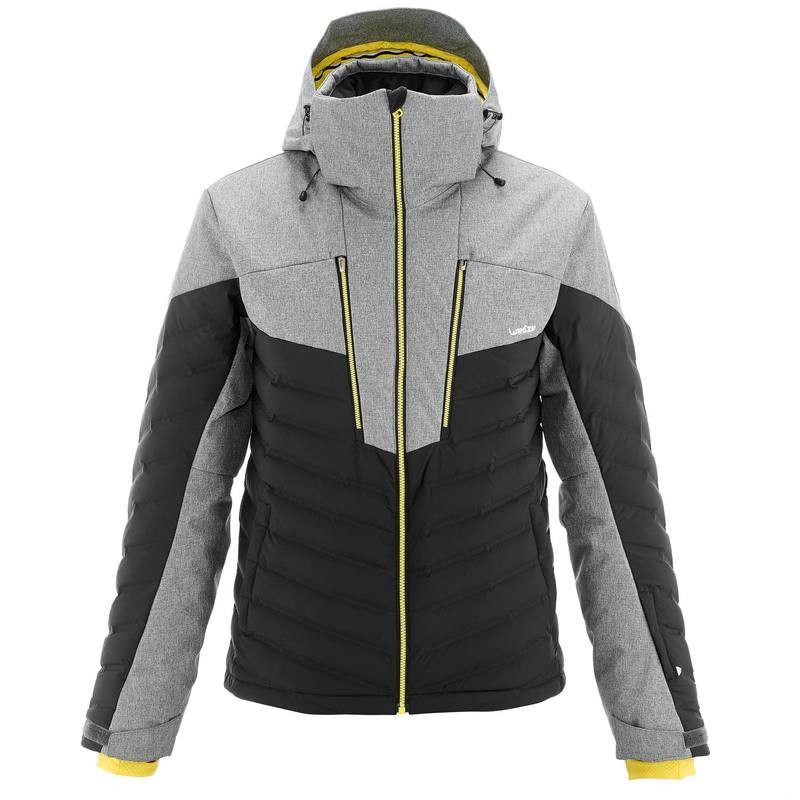 VESTE SKI HOMME SKI-P JKT 900 WARM H GRISE