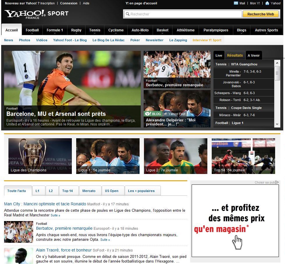 Yahoo! Sport 
