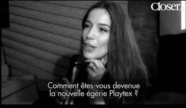 Zoé Félix égérie lingerie Playtex, Closer.fr a rencontré l'actrice (vidéo)