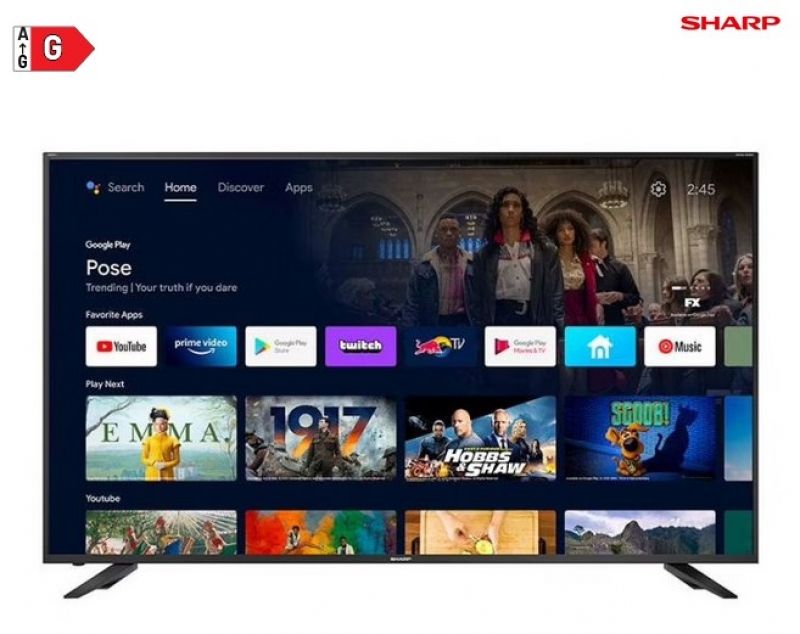 TV SHARP 70CL5EA 170 cm UHD 4K ANDROID TV
