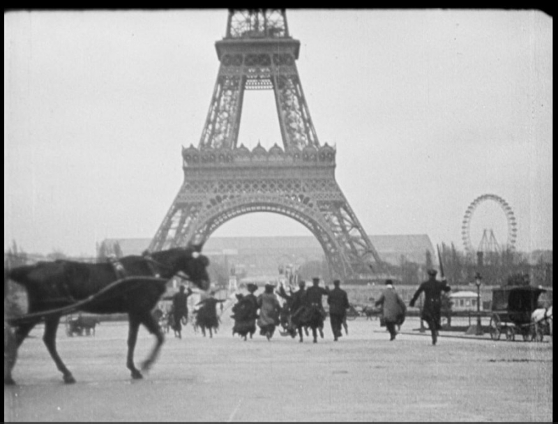 La tour Eiffel, muse du cinéma muet français 