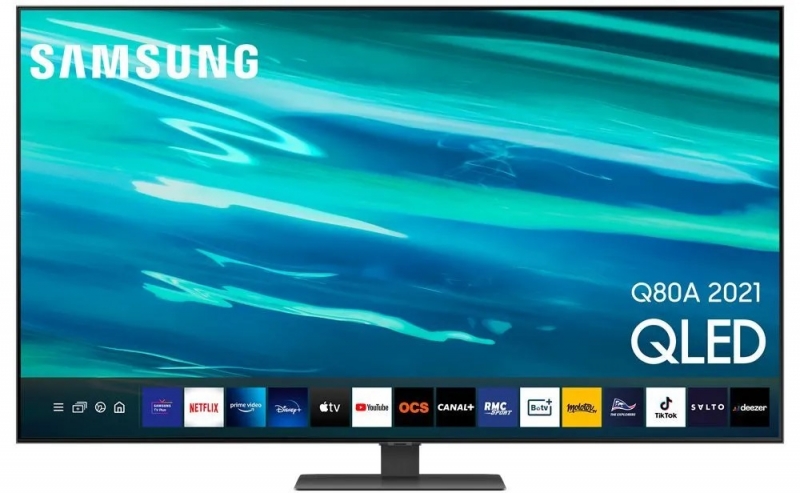 Soldes TV LED Samsung QE75Q80AAT QLED 189 cm