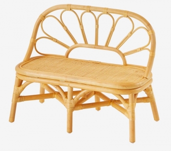 Banc Enfant en rotin bois - Vertbaudet