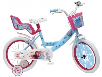 Vélo enfant 16 pouces Reine des Neiges II de Disney