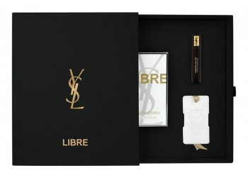 Yves Saint Laurent LIBRE Coffret eau de parfum + miniature maquillage + céramique à parfumer
